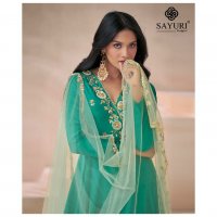 SAYURI DESIGNER DIVA READYMADE DESIGNER TRADITIONAL LONG GOWN WITH DUPATTA