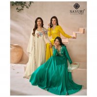 SAYURI DESIGNER DIVA READYMADE DESIGNER TRADITIONAL LONG GOWN WITH DUPATTA