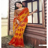 Vallabhi Anayra Wholesale Georgette Fabric Indian Sarees