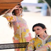 Varsha kimberely Wholesale Cotton Linen With Embroidery Patch Work Suits