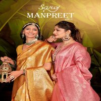 Saroj Manpreet Vol-1 Wholesale Soft Silk Indian Sarees