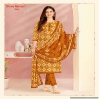 Shree Ganesh Vaani Vol-3 Wholesale Cotton Printed Dress Material
