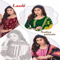 Laado Nadiya Patiyala Vol-9 Wholesale Pure Cotton Printed Dress Material