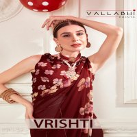 Vallabhi Vrishti Wholesale Georgette Indian Ethnic Sarees