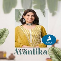 Kaya Avantika Wholesale Readymade Three Piece Salwar Suits