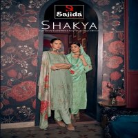 Sajida Shakya Wholesale Pure Viscose With Heavy Embroidery Dress Material