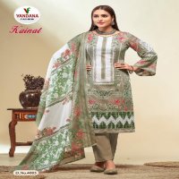 Vandana Kainat Vol-4 Wholesale Soft Cotton With Swaroski Work Dress Material