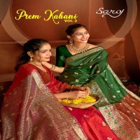 Saroj Prem Kahani Vol-2 Wholesale Organza Silk With Blouse Sarees