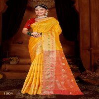 Saroj Prem Kahani Vol-3 Wholesale Organza Silk With Blouse Sarees
