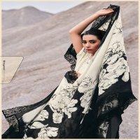 Varsha Monochrome Wholesale Viscose Muslin With Embroidery Salwar Suits