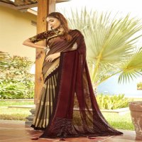 Vallabhi Nackless Wholesale Chiffon Fabric Indian Sarees