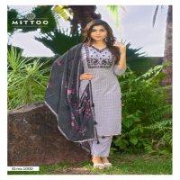 Mittoo Inayaa Wholesale Thread Work Kurtis With Pant And Dupatta