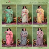 Rajtex Khwaaish Silk Wholesale Spun Handwoven Party Wear Sarees