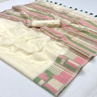 Rajtex Khwaaish Silk Wholesale Spun Handwoven Party Wear Sarees