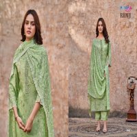 Vipul Rumii Wholesale Pure Viscose With Schifli Work Straight Salwar Suits