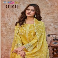 Vipul Rumii Wholesale Pure Viscose With Schifli Work Straight Salwar Suits