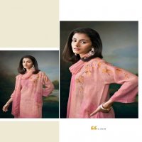 Ganga Herlett Wholesale Premium Pure Linen With Hand Embroidery Salwar Suits