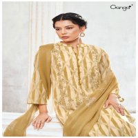 Ganga Jisinia S2407 Wholesale Premium Cotton With Embroidery Salwar Suits