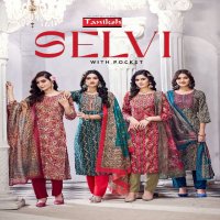 Taniksh Selvi Vol-2 Wholesale Hand Work Kurtis With Pant And Dupatta