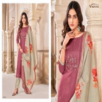 Vishnu Heer Wholesale Russet Silk Pattern Dress Material