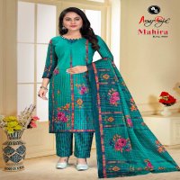 Amar Pooja Mahira Vol-9 Wholesale Pure Cotton Printed Dress Material