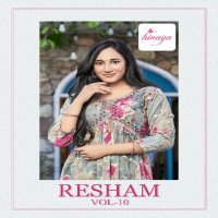 Hinaya Resham Vol-10 Wholesale Rayon Trendy Western Tunics