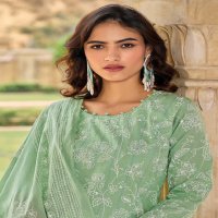 IBIZA SIMAYAA NEW PAKISTANI STYLE LAWN COTTON UNSTITCH SALWAR KAMEEZ