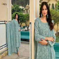 IBIZA SIMAYAA NEW PAKISTANI STYLE LAWN COTTON UNSTITCH SALWAR KAMEEZ