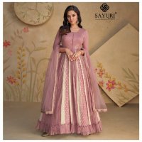 SAYURI DESIGNER FLORAL VOL 2 OCCASION WEAR FULL STITCH LONG GOWN WITH DUPATTA