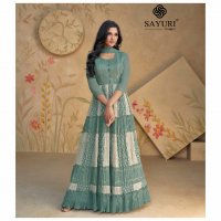 SAYURI DESIGNER FLORAL VOL 2 OCCASION WEAR FULL STITCH LONG GOWN WITH DUPATTA