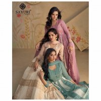 SAYURI DESIGNER FLORAL VOL 2 OCCASION WEAR FULL STITCH LONG GOWN WITH DUPATTA