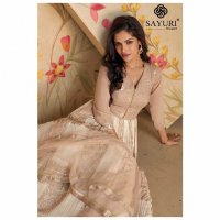 SAYURI DESIGNER FLORAL VOL 2 OCCASION WEAR FULL STITCH LONG GOWN WITH DUPATTA