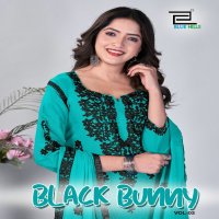 Blue Hills Black Bunny Vol-3 Wholesale Readymade 3 Piece Dresses