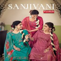 Taniksh Sanjivani Vol-1 Wholesale Cotton VIscose Embroidery Kurti With Pant And Dupatta