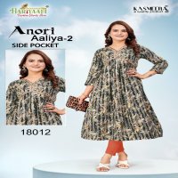 Hariyaali Anori Aaliya Vol-2 Wholesale Aaliya Cut Kurtis