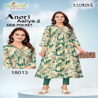 Hariyaali Anori Aaliya Vol-2 Wholesale Aaliya Cut Kurtis