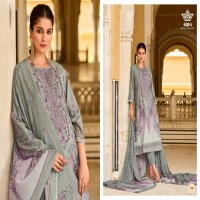 AQSA Aarzu Wholesale Cambric Cotton With Embroidery Dress Material