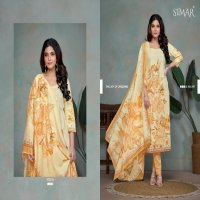 Glossy Simar Didaar Wholesale Pure Linen With Handwork Salwar Suits