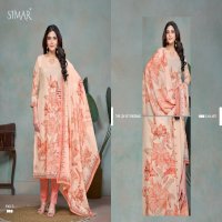 Glossy Simar Didaar Wholesale Pure Linen With Handwork Salwar Suits