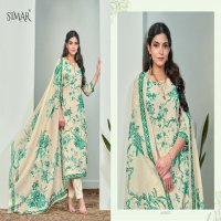 Glossy Simar Siyahi Wholesale Pure Linen With Hand Work Salwar Suits