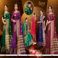Saroj Jannat Vol-2 Wholesale Soft Silk With Jari Design Ethnic Sarees