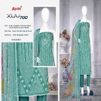 Bipson XUV 2620 Wholesale Pure Cambric Cotton With Khatli Work Dress Material