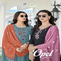 OPEL VOL 4 BY KARISSA FANCY CLASSY LOOK READYMADE 3PCS SUITS