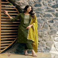 Vaniska Fiza Vol-1 Wholesale Straight Kurti With Pant And Dupatta