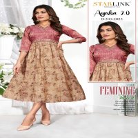 Hariyaali Ayesha 2.0 Wholesale Negative Print Choli Ghera Kurtis