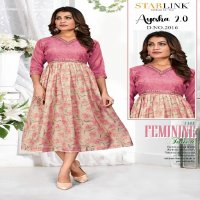 Hariyaali Ayesha 2.0 Wholesale Negative Print Choli Ghera Kurtis