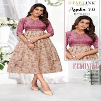 Hariyaali Ayesha 2.0 Wholesale Negative Print Choli Ghera Kurtis