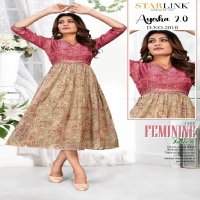 Hariyaali Ayesha 2.0 Wholesale Negative Print Choli Ghera Kurtis