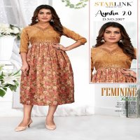 Hariyaali Ayesha 2.0 Wholesale Negative Print Choli Ghera Kurtis