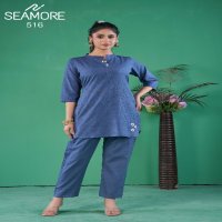 SEAMORE PRESENTS KIKOLA TRENDY OUTFIT FULL STITCH WOMEN KURTA WITH PANT